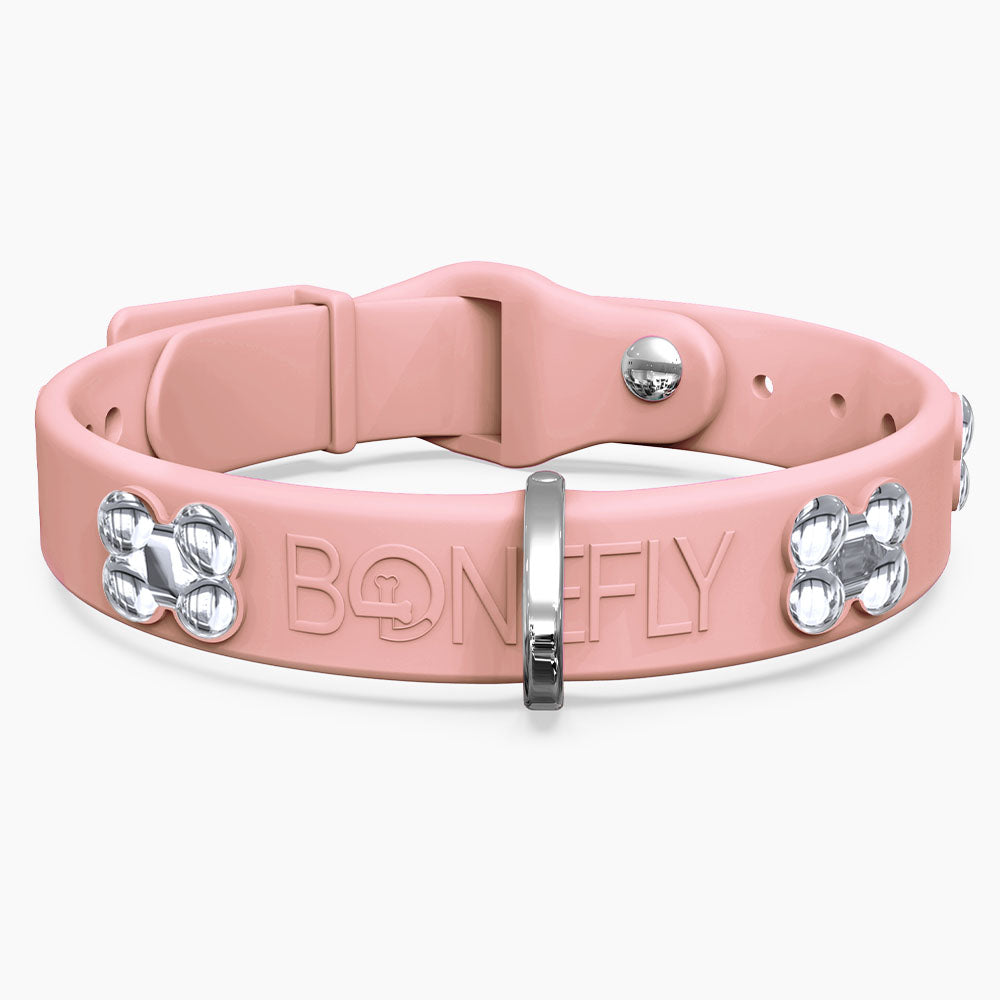 Boneflex Signature Silver Bones Collar