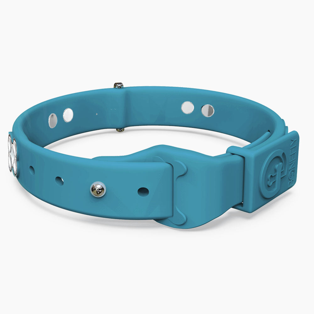 Boneflex Signature Silver Bones Collar